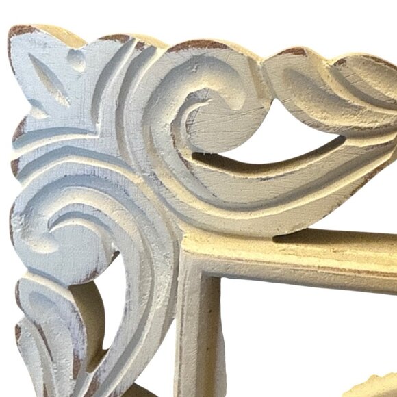 Prinz Vintage? Hard Plastic 3 Photo Picture Frame Ivory. 4x6', 2.5x3.5', 2.5x2.5 - Picture 3 of 13